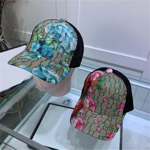Modedesign blommor Gatuhattar Baseballkeps Bollkepsar för Man Kvinna Justerbar Bucket Hat Beanies Dome Toppkvalitet