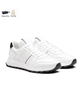 2023 Herrenschuhe Top-Design-Sportschuhe Gebürstetes Leder-Nylon-Mesh-Skateboard Walking-Läufer Freizeit-Outdoor-Sportarten EU38-43