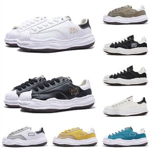 Maison Mihara Yasuhiro Designer Shoes Mens Womens Toe Cap mmy Low Canvas Shoes Miharayasuhiro Casual Sport Women Trainers Sneaker