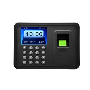 A6 Biometrisches Anwesenheitssystem, USB-Fingerabdruckleser, Stempeluhr, Mitarbeitersteuerung, Maschine, elektronisches Gerät, Spanisch, Russisch, EN