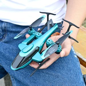 Electric RC Aircraft V10 RC Mini Drone 4K Professional HD Camera Drony FPV z HD Helicopters Quadcopter Toys 230224