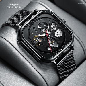 Zegarek na rękę luksusowy sport męski zegarek mechaniczny automatyczne uzwojenia