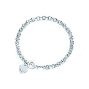 2023 herzförmige Kreuz Schlüssel 925 Sterling Silber Halskette Armband Frau Schmuck Modische Einfache Memorial Day Hochzeit Party Halskette