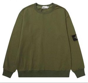 Felpe con cappuccio da uomo firmate da uomo lunghe e sottili primaverili e autunnali della stagione stoneisland con una camicia varietà di colori felpa con cappuccio in puro cotone lettere felpa in pile taglia S-XL uno