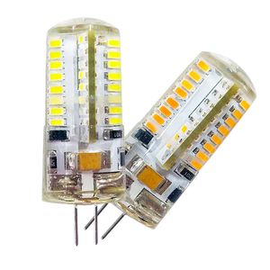 SMD3014 2835 G4 G9 G5.3 Lampadine a LED DC / AC 12V 3W Sostituisci 30W COB Lampada alogena Illuminazione 360 Angolo del fascio LED Lampade a bulbo Lampadari di cristallo oemled