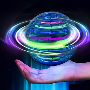 Other Children Furniture Magic Balls Flying Ball Toy Mini Drone Globe 360° Rotating Builtin Rgb Light Hover Spinner Space Orb For Kid Dhwsp