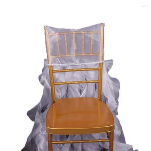 Chair Covers Gauze Beautiful Wholesale For Wedding Banquets Party