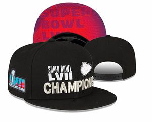 Kansas City Black Superr Bowl 57th Champions Parade Snapback Hat Snapbacks Regulowane mix zamówienie Zamów wszystkich czapek