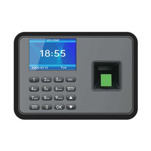 A7 Fingerabdruck-Anwesenheit, biometrisches Maschinensystem, Mitarbeitertastatur, elektrische Zeituhr, Rekorder, USB-Datenverwaltung, 1000 Fingerabdrücke