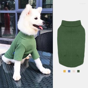 Dog Apparel Knitted Clothes Sweatshirt Hoodies For Small Dogs Chihuahua Bichon Puppy Kitten Pullover Bottoming Shirts Sweater Yorkie