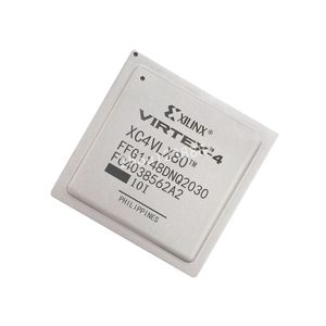 新しいオリジナル統合サーキットICSフィールドプログラム可能なゲートアレイFPGA XC4VLX80-10FFG1148I ICチップFBGA-1148マイクロコントローラー