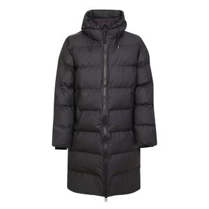 Piumino da uomo Piumino nero Cappotti invernali Parka Classico Resistente alle piogge all'aperto con trench lungo Streetwear durevole di qualità