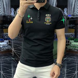 2023 Męskie designerskie koszule polo Casual Stylist Ubrania Projektanci krótkiego rękawy Polos Fashion Men Summer T Shirt Asian Size M-4xl