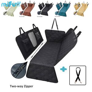 Dog Car Seat Covers MIFUNY Mesh Pet Carrier Waterproof Rear Back Carrying Cover Hammock Cushion Protector Accessories
