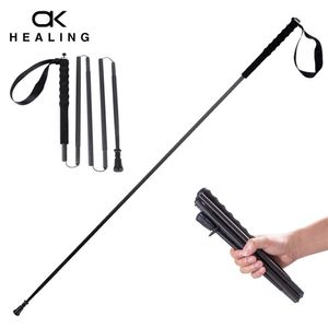 Trekking Poles 115G Super Light Weight Trekking Poles Foldbara 5Sections vandringspinnar Klättringsstoler Comapsible Nordic Walking Sticks Poles J230224