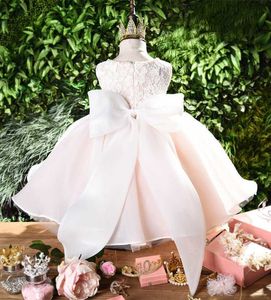 Girl's Dresses Lace Kids Girl Princess Dress Tulle Toddler Party Wedding Vestido Gauze Tutu Pageant Birthday Children Clothes W0224