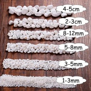 Garden Decorations 1.2kg Natural White Mini Rock Mineral Specimen Home Decor Colorful For Aquarium Healing Stone