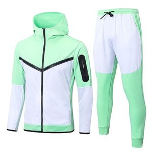 Tuta da uomo in pile tecnico da donna di design maglia da calcio da uomo verde estate nuove tute da uomo tute sportive da uomo pantaloni jogger pantaloni tute pantaloni techfleece M-2XL