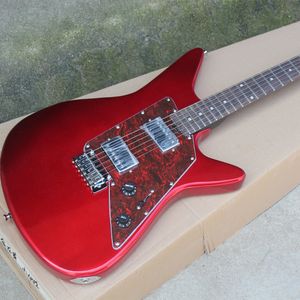 Guitarra elétrica de duas cores com 4 pontos Tremolo Rosewood Wartbond personalizável
