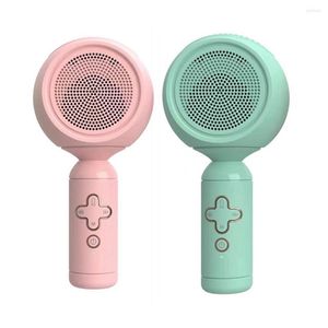 Microphones Handheld Wireless Microphone Music Karaoke Bluetooth-compatible Children Toys For Kids Christmas Birthday Gifts