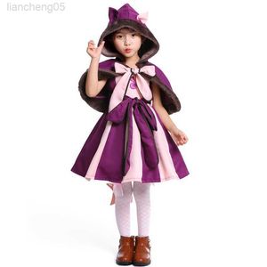 Girl's Dresses Gaun Tutu Princess Bayi Perempuan Gaun Pesta Ulang Tahun Pesta Pentas Alice Vestido Tulle Vintage Lengan Terbang Kom 3-9Y W0224