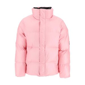 Masculino de casacos de leite feminino de inverno de inverno rosa streetwear ao ar livre bodywarmer impermeável e à prova de vento chuva à prova de chuvas