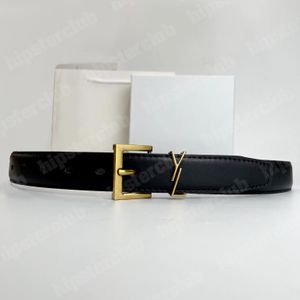 Designer Belts S Buckle Belt for Women Genuine Leather 3cm Width High Quality Men cnosme Womens Waistband Cintura Ceintures with box