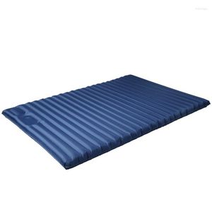 Outdoor Pads Camping Moisture-Proof Inflatable Cushion Tent Mat Picnic Built-in Air Pump Hiking Waterproof Blanket Bed