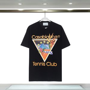 Fashion T Shirt Men Women Designers T-shirts Tees Apparel Tops Man S Casual Chest Letter Shirt Luxury Clothing Street Shorts Sleeve Clothes Casablanc Tshirts 13