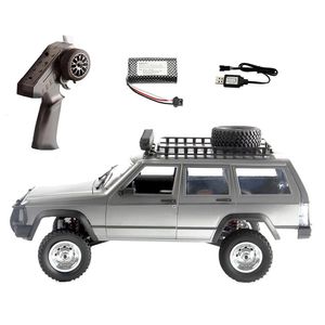 RC Robot Mn78 Car 1 12 2 4g Full Scale Cherokee Telecomando Quattro ruote motrici Arrampicata Rc Giocattoli per ragazzi Regali 230224