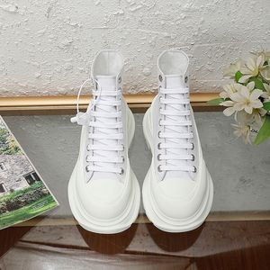 35-40 UNISSISEX High-Top Adult Feminino Sapatos de Canvas 4 Cores Comeadas Up Casual Sneaker