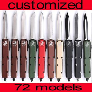 72 modele CNC mini Fat baby VG10 blade 60-62HR Benchmade BM3300 UTX85 UT121 trumpt 3 T6 uchwyt aluminiowy camping automatyczne kn264S