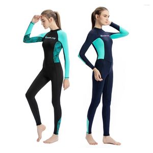 Women's Swimwear Women One Piece Full Body Sunscreen Jellyfish Diving Suit For Lady Snorkeling Kayaking WetSuit Water Sport Surf Swim