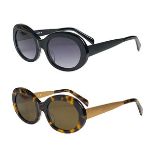 Designer solglasögon för män SPR25 retro stil liten vintage oval ram läsglasögon för kvinnors blå ljusglasögon nyanser pr25