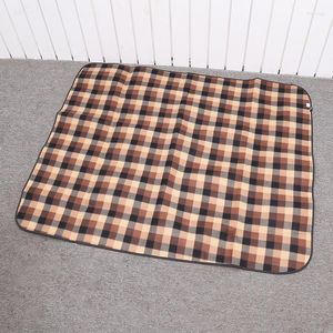 Outdoor Pads Fashion Checkered Picnic Mat Camping Portable Car Aluminum Moisture Pad Home Climbing