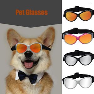Abbigliamento per cani Moda Resistente Puntelli Pos Regolabili Anti-UV Vestire Occhiali per animali Occhiali da sole Occhiali Protezione per gli occhi
