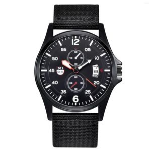Wristwatches Military Quartz Mens Analog Outdoor Date Watch Sports Wrist Stainless Steel Men's To Count Steps For Women