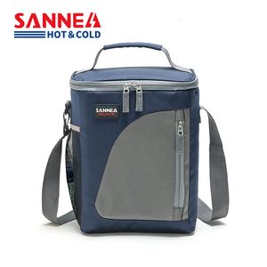 Ice PacksIsothermic Bags SANNE 9L Portable Insulated Thermal Lunch Bag Storage Container Thermal Lunch Bags for Unisex Multifunction Picnic Lunch bag 230223