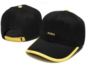 Модные шарики дизайнерские бейсбольные шляпы роскошные унисекс -шапки Италия Рома Регулируемая шляпа Стрит. Спортивная спортивная вышива