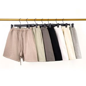 Masculino feminino shorts unissex roupas de vestuário de algodão esportes moda de moda curta estilista de rua de rua