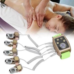 HotSale Massage Beauty Instrument Face Lyft Radiofrekvens Mikrostr￶m Golden Finger RF EMS Beauty Machine/Gravitational Diamond Finger