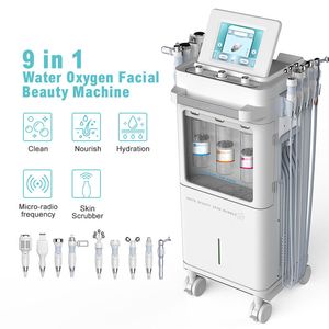 9 I 1 Microdermabrasion Hydro Oxygen Aqua Facial Skin Care Hydra Hydrodermabrasion Facial Machine Skin Machine