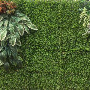 Dekoratif çiçekler 40x60cm yapay plastik milan çim bitkileri duvar çimleri asılı yeşillik dekorasyonu sahte çiçek dekor