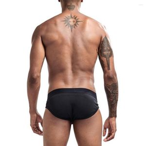Underpants Men Sweat Absorption U Convex Anti-septic Casual Elastic Waist Panties For Inside Wear