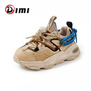 Sneakers Dimi jesienne buty dla dzieci chłopcy dziewczęta sportowe modne oddychanie wygodne dzieci non slip boy bieganie 230224