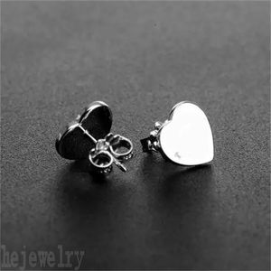 LOVE LUXURY STUDS DESIGNER DESIGNER EARRINGS DESIGNERS for Women Engraved Letters Hearts Tag Tag Gold Gold Orecchini Mens CJewelersメッキシルバーイヤリングZB006 E23