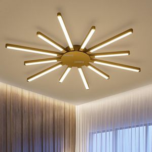 Luzes de teto Luz LED nórdica Minimalista da sala de estar decoração de casa luminárias de refeições para jantar de jantar