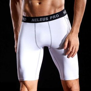Herren -Shorts Herrenkompressionshorts 2xl 3xl 90 kg Männliche Fitness Casual Short Wear unter der Basisschicht Skinny Männer Sport Sport elastischer weißer Legging L230225