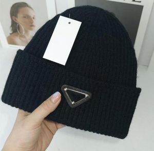 2023 Роскошная вязаная шляпа дизайнер бренд Beanie Cap мужская и женская шляпа Unisex 99% кашемирная буква.