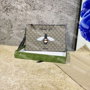 Klassische Designer-Clutch für Herren für Damenhandtasche, modische Aktentasche, Leder-Handtasche mit Tiermuster, luxuriöse Handtasche